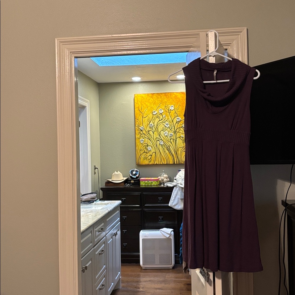 Mittoshop Deep Purple Maxi Dress